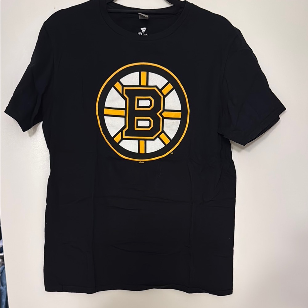 Fanatics Bruins Black Short Sleeve Tee